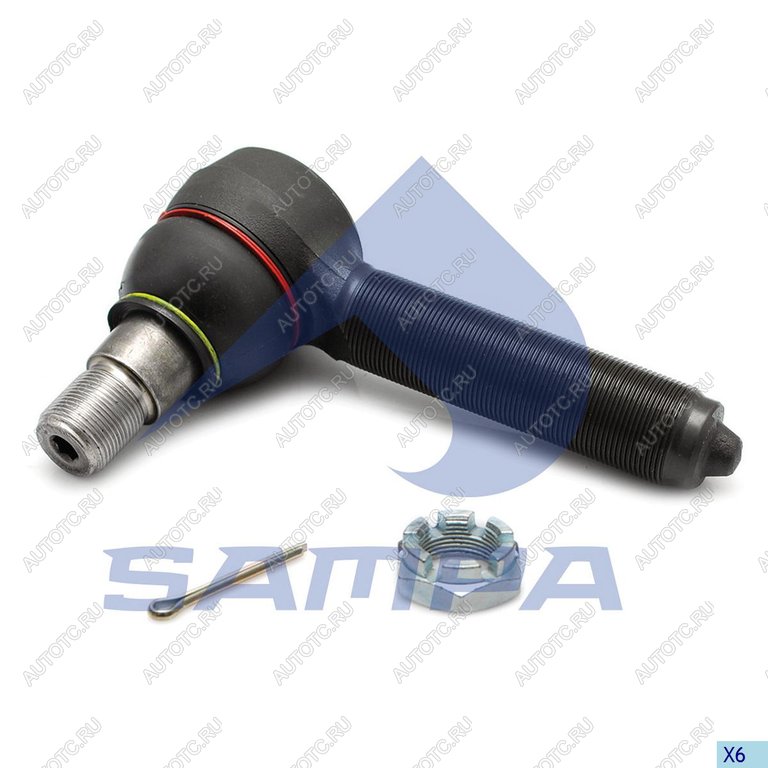 1 279 р. Наконечник рулевой тяги VOLVO RENAULT SAMPA SAMPA 097.1080-01  с доставкой в г. Кемерово