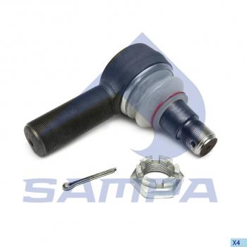2 899 р. Наконечник рулевой тяги SAF MERCEDES правый (M38х1.5M30х1.5,L=135) SAMPA SAMPA 097.232-01  с доставкой в г. Кемерово. Увеличить фотографию 1