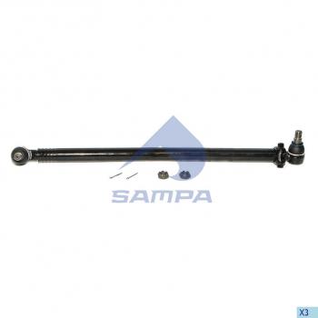 4 169 р. Тяга рулевая MERCEDES Atego продольная L=837мм SAMPA SAMPA 097.319-01  с доставкой в г. Кемерово. Увеличить фотографию 1