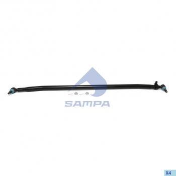 7 349 р. Тяга рулевая MAN поперечная L=1650мм SAMPA SAMPA 097.348-01  с доставкой в г. Кемерово. Увеличить фотографию 1