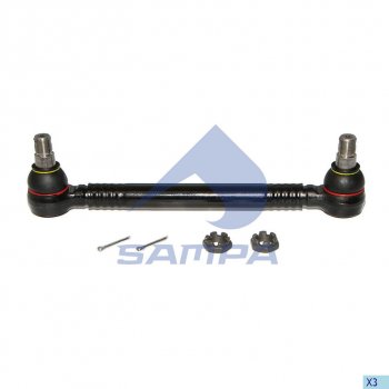 3 499 р. Тяга рулевая MAN поперечная L=413 SAMPA SAMPA 097.506-01  с доставкой в г. Кемерово. Увеличить фотографию 1