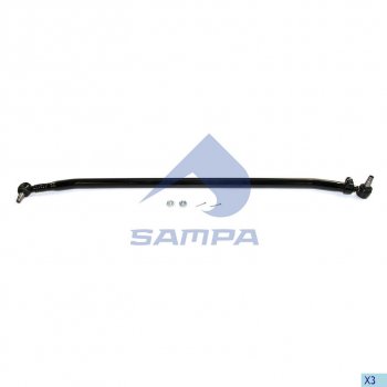 8 999 р. Тяга рулевая RENAULT поперечная L=1758 SAMPA SAMPA 097.549-01  с доставкой в г. Кемерово. Увеличить фотографию 1