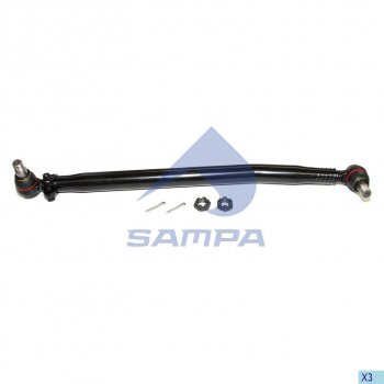 4 849 р. Тяга рулевая DAF продольная L=867 SAMPA SAMPA 097.581-01  с доставкой в г. Кемерово. Увеличить фотографию 1