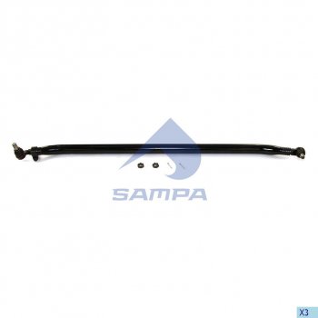 8 999 р. Тяга рулевая RENAULT поперечная L=1655 SAMPA SAMPA 097.597-01  с доставкой в г. Кемерово. Увеличить фотографию 1