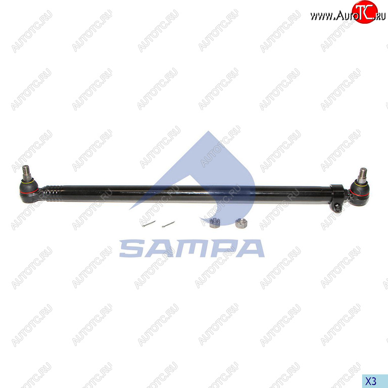 6 949 р. Тяга рулевая VOLVO поперечная SAMPA SAMPA 097.751-01  с доставкой в г. Кемерово