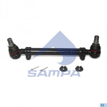 3 899 р. Тяга рулевая SCANIA продольная SAMPA SAMPA 097.758-01  с доставкой в г. Кемерово. Увеличить фотографию 1