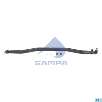 10 349 р. Тяга рулевая SCANIA P,G,R,T series поперечная L=1625мм SAMPA SAMPA 097.760-01  с доставкой в г. Кемерово. Увеличить фотографию 1