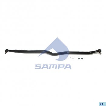 8 549 р. Тяга рулевая SCANIA продольная L=1921мм SAMPA SAMPA 097.762-01  с доставкой в г. Кемерово. Увеличить фотографию 1