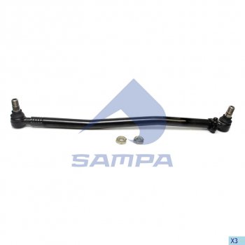 3 179 р. Тяга рулевая MERCEDES Actros MP2,MP3 продольная L=953 SAMPA SAMPA 097.787-01  с доставкой в г. Кемерово. Увеличить фотографию 1