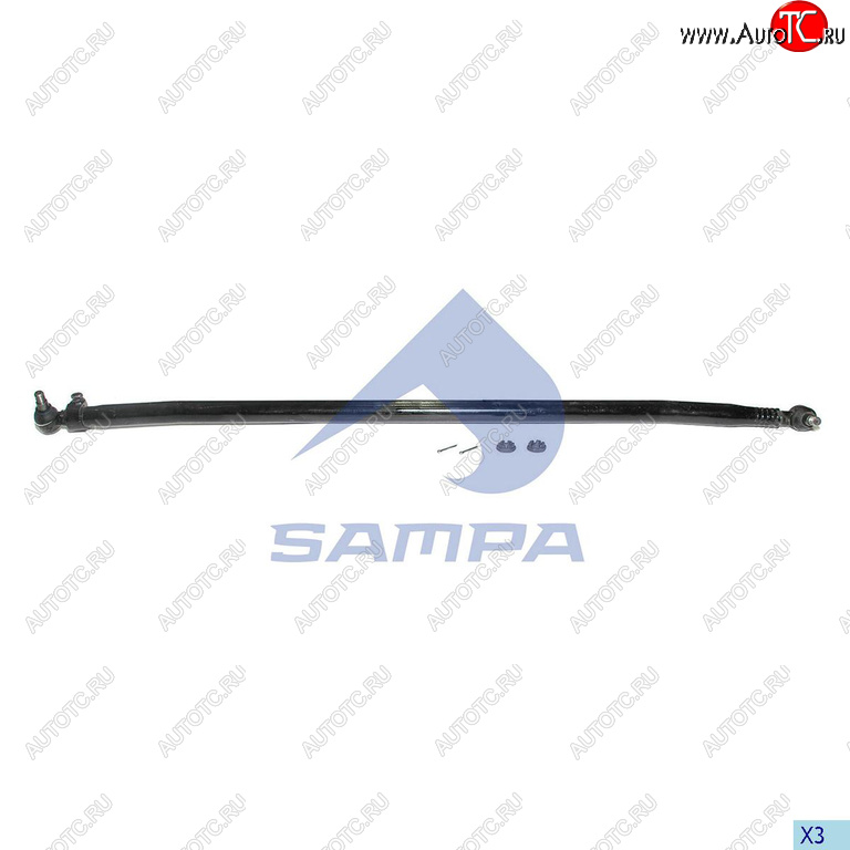 7 399 р. Тяга рулевая MAN поперечная L=1680 SAMPA SAMPA 097.809-01  с доставкой в г. Кемерово