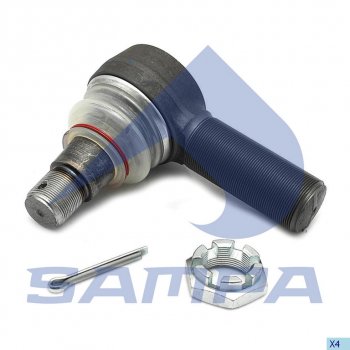 2 799 р. Наконечник рулевой тяги SAF (M38х1.5M30х1.5,L=135) SAMPA SAMPA 097.813-01  с доставкой в г. Кемерово. Увеличить фотографию 1