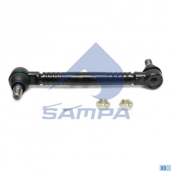 2 199 р. Стойка стабилизатора VOLVO RENAULT заднего (L=380) SAMPA SAMPA 097.866-01  с доставкой в г. Кемерово. Увеличить фотографию 1