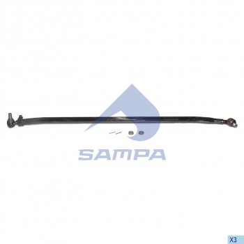 8 699 р. Тяга рулевая SCANIA поперечная L=1743мм SAMPA SAMPA 097.910-01  с доставкой в г. Кемерово. Увеличить фотографию 1