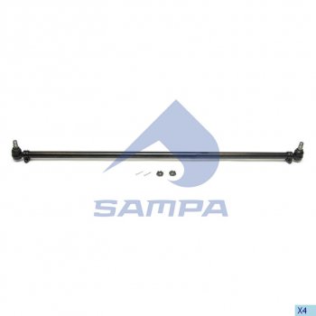 6 899 р. Тяга рулевая RENAULT Premium VOLVO FE поперечная L=1676мм SAMPA SAMPA 097.925-01  с доставкой в г. Кемерово. Увеличить фотографию 1
