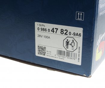35 999 р. Генератор SCANIA 28В 100А BOSCH BOSCH 0986047820 BOSCH 0986047820  с доставкой в г. Кемерово. Увеличить фотографию 6
