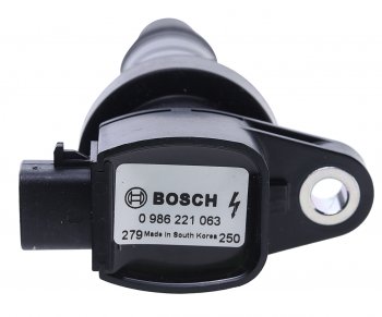 3 899 р. Катушка зажигания HYUNDAI Solaris (10-),i20,i30 KIA Ceed,Rio (11-) (1.41.6) BOSCH BOSCH 0986221063  с доставкой в г. Кемерово. Увеличить фотографию 3