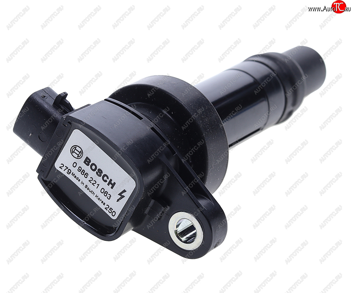3 899 р. Катушка зажигания HYUNDAI Solaris (10-),i20,i30 KIA Ceed,Rio (11-) (1.41.6) BOSCH BOSCH 0986221063  с доставкой в г. Кемерово