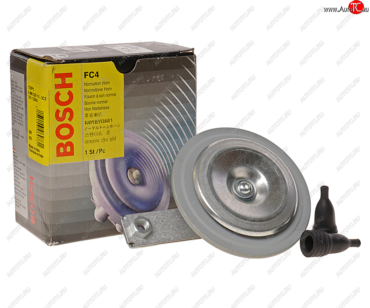 1 459 р. Сигнал звуковой 12V электропневматический гальванизированный BOSCH BOSCH 0986320111 BOSCH 0986320111  с доставкой в г. Кемерово