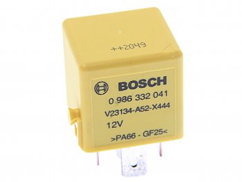1 329 р. Реле MERCEDES BOSCH BOSCH 0986332041  с доставкой в г. Кемерово. Увеличить фотографию 2