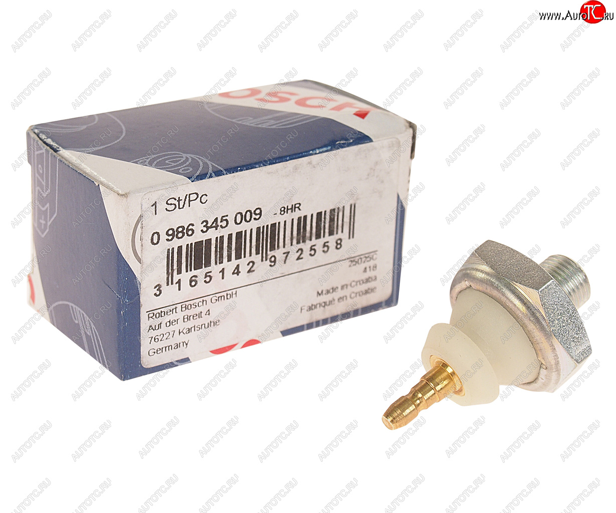 829 р. Датчик давления масла HONDA Accord (-98) BOSCH BOSCH 0986345009  с доставкой в г. Кемерово