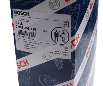 2 449 р. Провод высоковольтный FIAT Tempra (90-93) комплект BOSCH BOSCH 0986356718  с доставкой в г. Кемерово. Увеличить фотографию 4