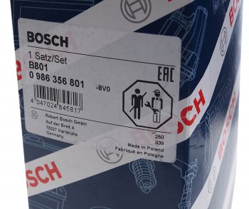 3 499 р. Провод высоковольтный OPEL Astra F (1.8/2.0),Vectra A (1.8/2.0) комплект BOSCH BOSCH 0986356801 BOSCH 0986356801  с доставкой в г. Кемерово. Увеличить фотографию 4