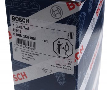 3 399 р. Провод высоковольтный FORD Escort,Mondeo (1.62.0) (16V) комплект BOSCH BOSCH 0986356805  с доставкой в г. Кемерово. Увеличить фотографию 4