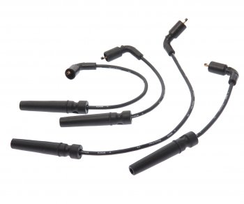 3 299 р. Провод высоковольтный DAEWOO Nexia (1.5 DOHC) CHEVROLET Aveo (1.4) (под модуль) комплект BOSCH BOSCH 0986356987  с доставкой в г. Кемерово. Увеличить фотографию 1