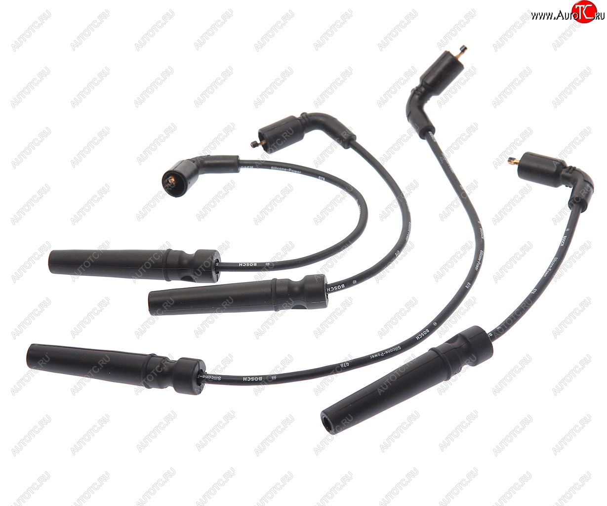 3 299 р. Провод высоковольтный DAEWOO Nexia (1.5 DOHC) CHEVROLET Aveo (1.4) (под модуль) комплект BOSCH BOSCH 0986356987  с доставкой в г. Кемерово
