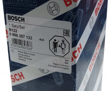2 169 р. Провод высоковольтный MITSUBISHI Pajero (87-) комплект BOSCH BOSCH 0986357122  с доставкой в г. Кемерово. Увеличить фотографию 4