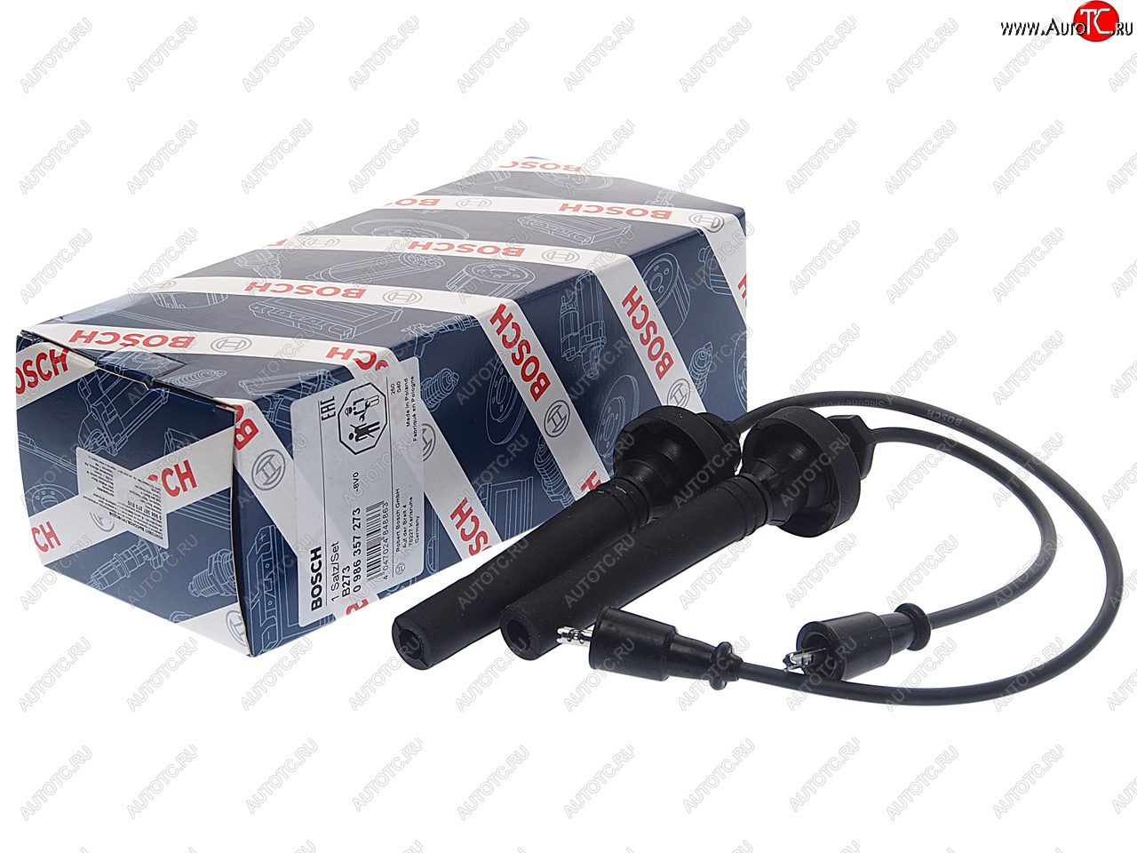 3 299 р. Провод высоковольтный MITSUBISHI Lancer (03-) (1.31.6) комплект BOSCH BOSCH 0986357273  с доставкой в г. Кемерово