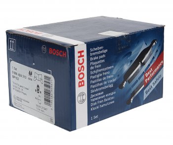 2 059 р. Колодки тормозные передние (4шт.) BOSCH Toyota 4Runner N210 рестайлинг (2005-2009)  с доставкой в г. Кемерово. Увеличить фотографию 2