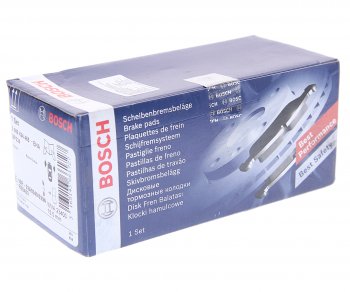 1 499 р. Колодки тормозные передние (4шт.) BOSCH Suzuki Baleno (1999-2002)  с доставкой в г. Кемерово. Увеличить фотографию 3