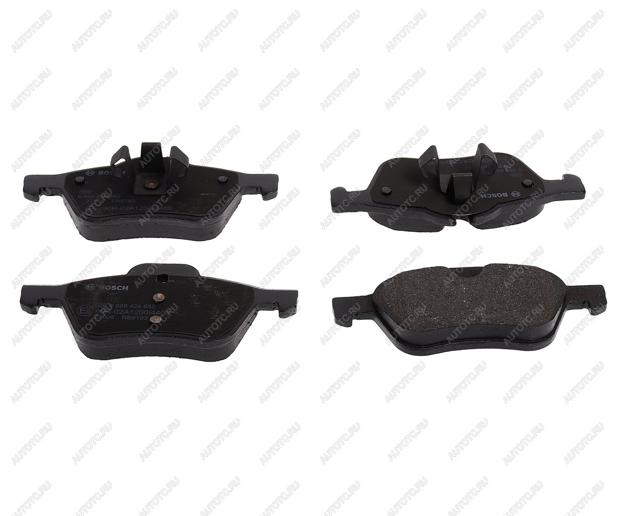 2 899 р. Колодки тормозные MINI Cooper (01-) передние (4шт.) BOSCH BOSCH 0986424652  с доставкой в г. Кемерово