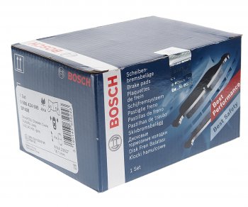 2 379 р. Колодки тормозные передние (4шт.) BOSCH технику из списка применимости  с доставкой в г. Кемерово. Увеличить фотографию 2