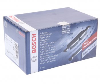 2 999 р. Колодки тормозные задние (4шт.) BOSCH Mercedes-Benz ML class W163 рестайлинг (2001-2005)  с доставкой в г. Кемерово. Увеличить фотографию 3