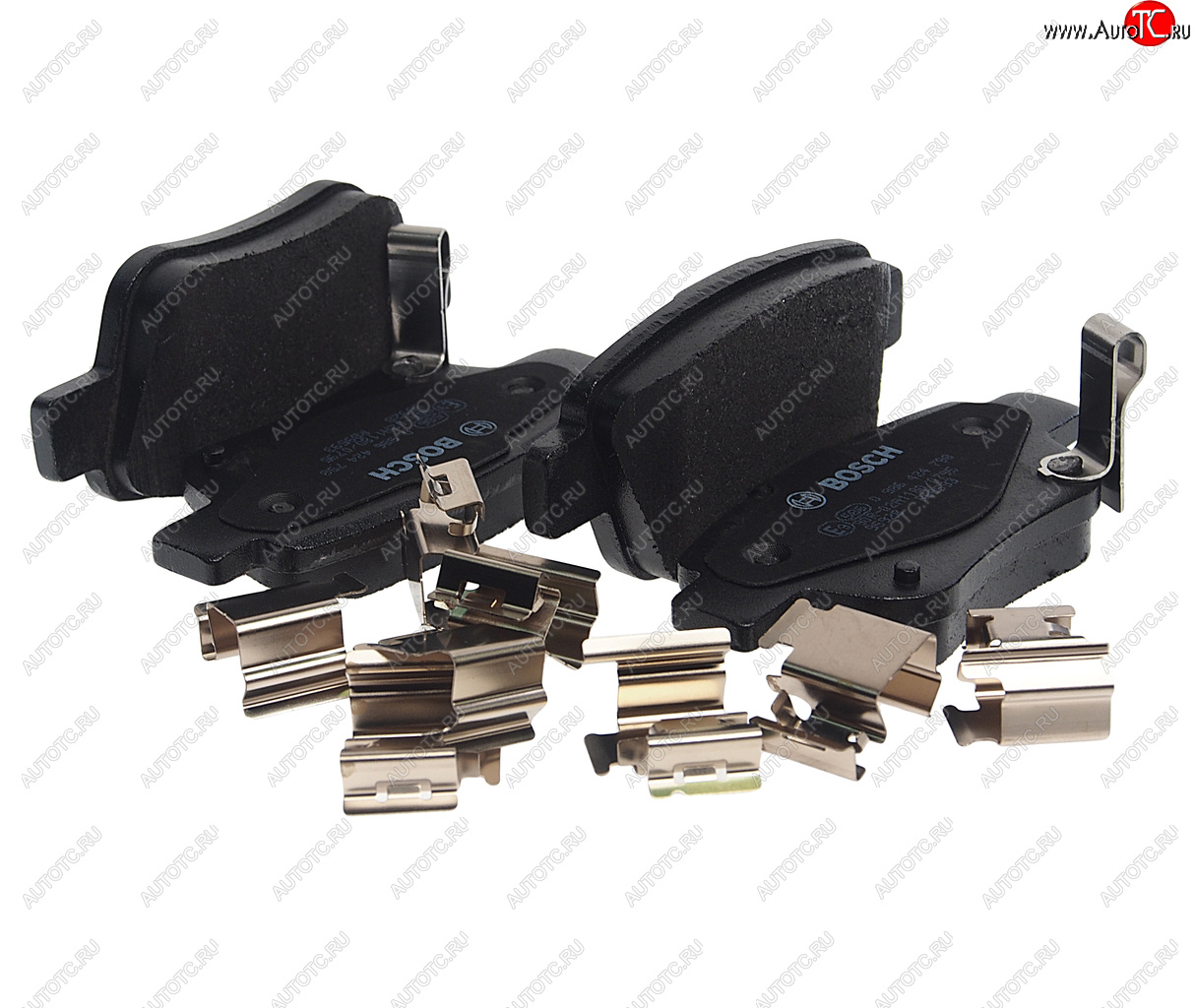 3 079 р. Колодки тормозные задние (4шт.) BOSCH Toyota Corolla E130 седан USA (2003-2007)  с доставкой в г. Кемерово