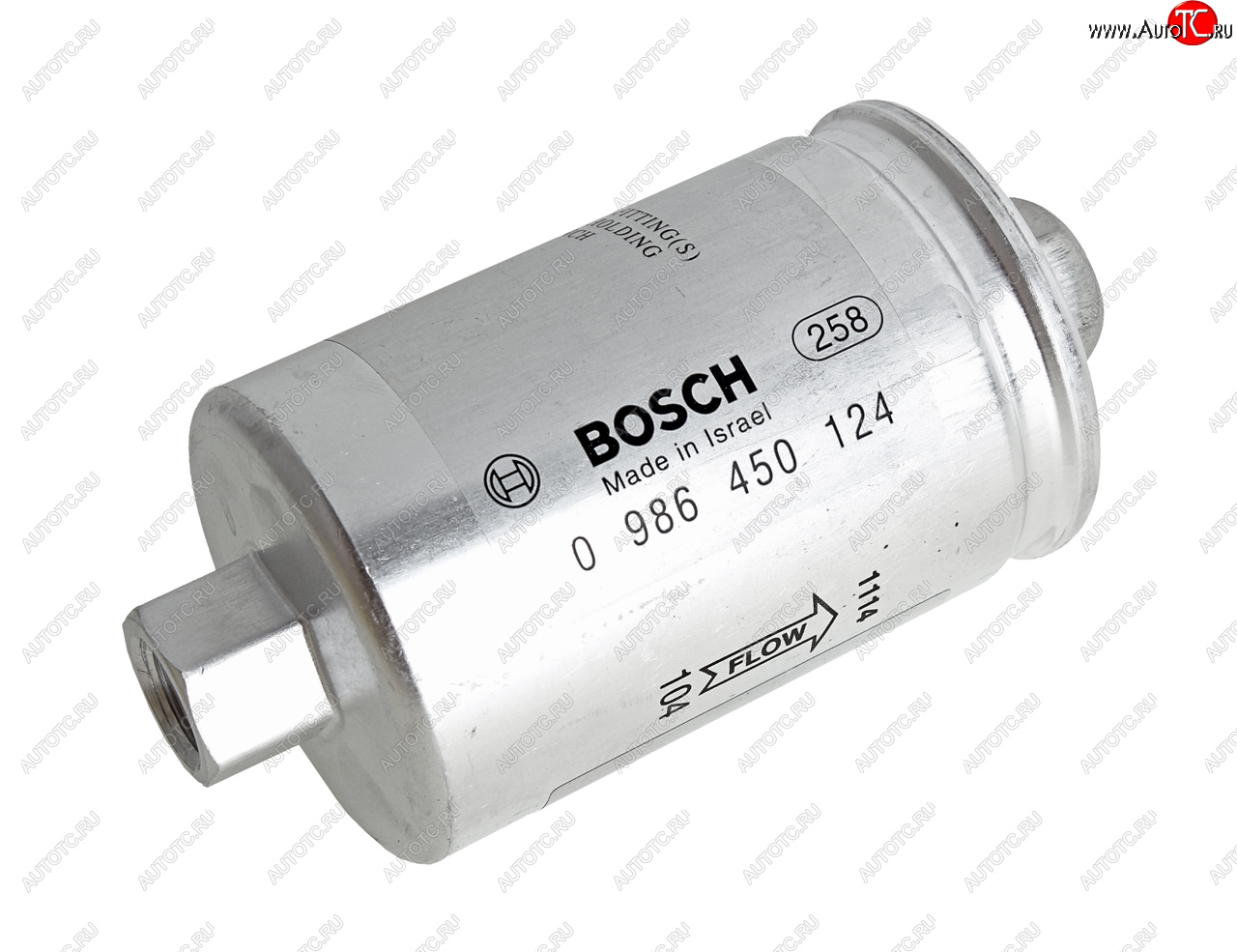 729 р. Фильтр топливный ВАЗ инжектор тонкой очистки (гайка) BOSCH BOSCH 0986450124  с доставкой в г. Кемерово