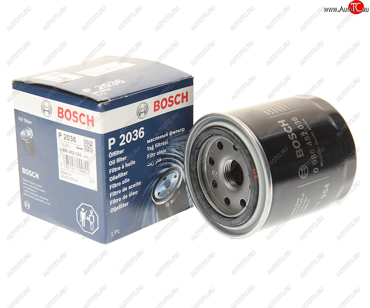 479 р. Фильтр масляный NISSAN FORD MAZDA BOSCH BOSCH 0986452036 BOSCH 0986452036  с доставкой в г. Кемерово
