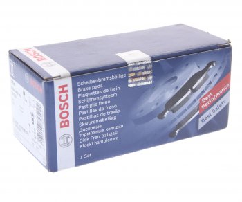1 989 р. Колодки тормозные передние (4шт.) BOSCH Opel Frontera B 5 дв. рестайлинг (2001-2003)  с доставкой в г. Кемерово. Увеличить фотографию 3