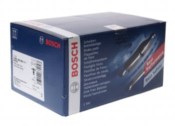 2 199 р. Колодки тормозные передние (4шт.) BOSCH Ford Mondeo Mk2,BNP универсал (1996-2000)  с доставкой в г. Кемерово. Увеличить фотографию 2