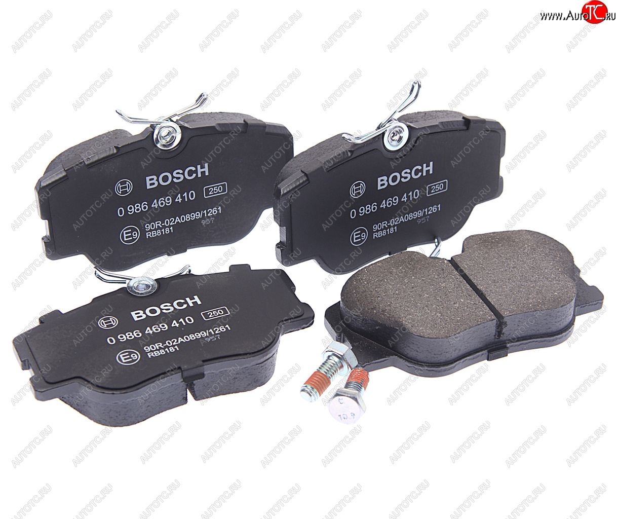 2 669 р. Колодки тормозные передние (4шт.) BOSCH Mercedes-Benz E-Class W124 седан дорестайлинг (1984-1993)  с доставкой в г. Кемерово