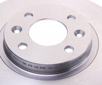 2 889 р. Диск тормозной ЛАДА Largus RENAULT Logan передний (259х20.6) (1шт.) BOSCH BOSCH 0986478124  с доставкой в г. Кемерово. Увеличить фотографию 3