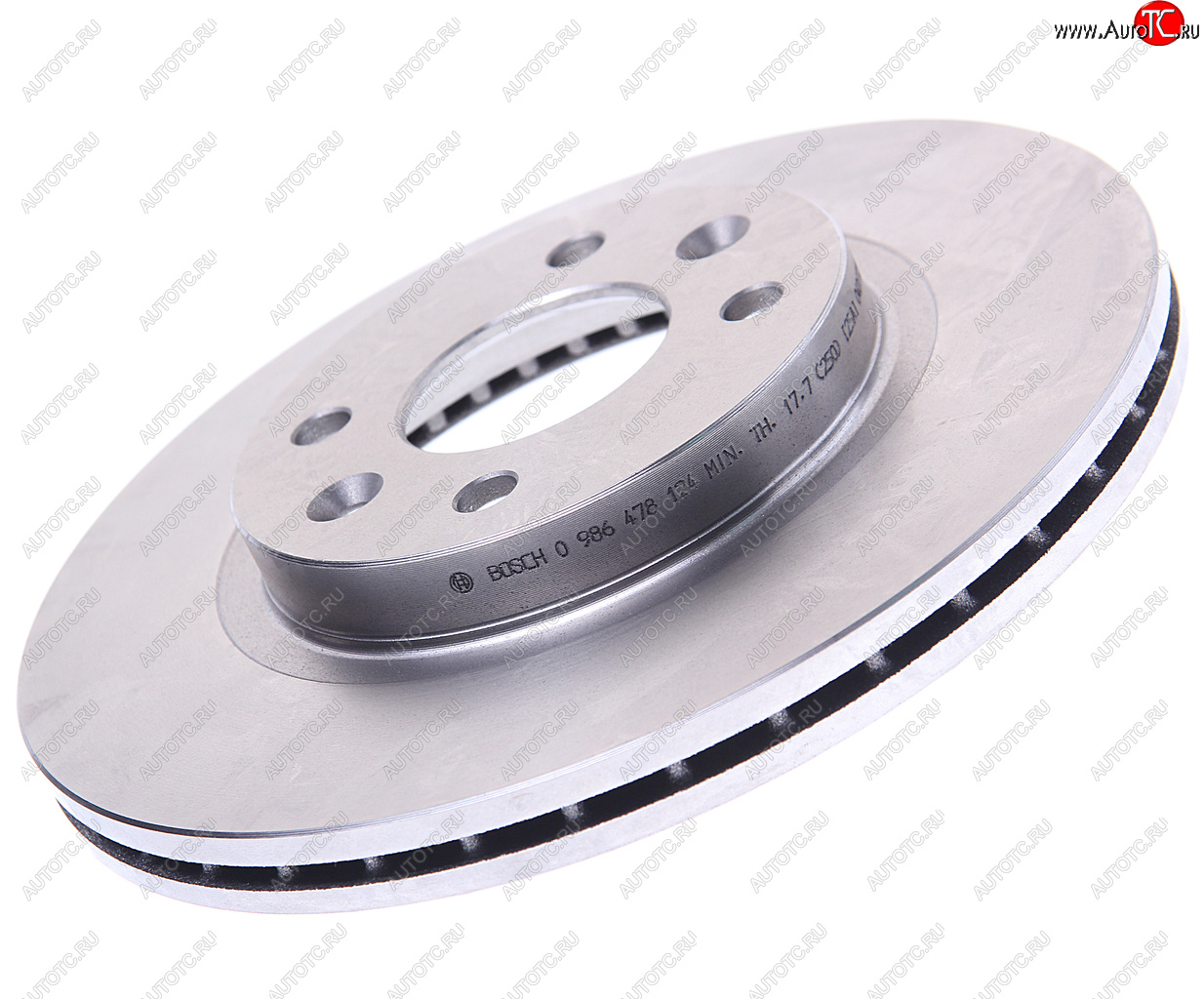 2 889 р. Диск тормозной ЛАДА Largus RENAULT Logan передний (259х20.6) (1шт.) BOSCH BOSCH 0986478124  с доставкой в г. Кемерово