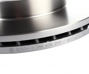 2 669 р. Диск тормозной KIA Rio (00-05) передний (1шт.) BOSCH BOSCH 0986478219  с доставкой в г. Кемерово. Увеличить фотографию 4