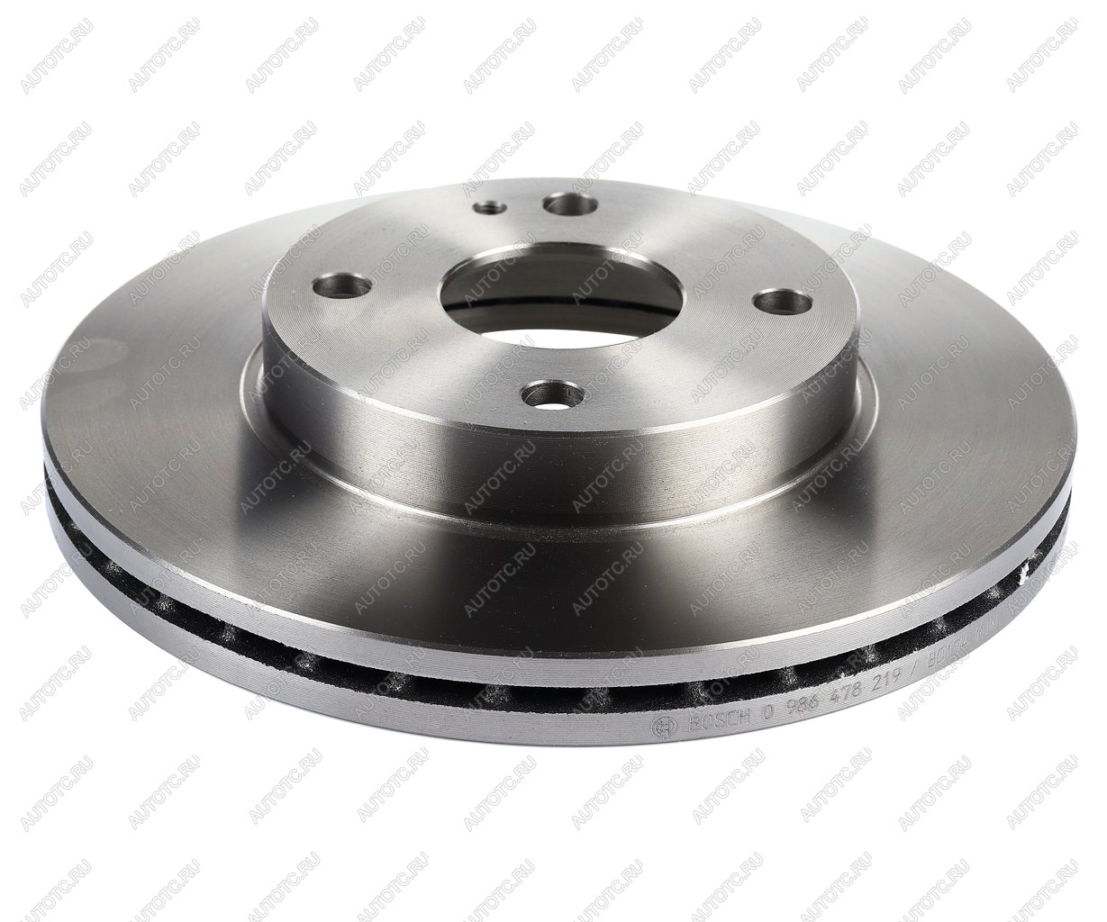 2 669 р. Диск тормозной KIA Rio (00-05) передний (1шт.) BOSCH BOSCH 0986478219  с доставкой в г. Кемерово