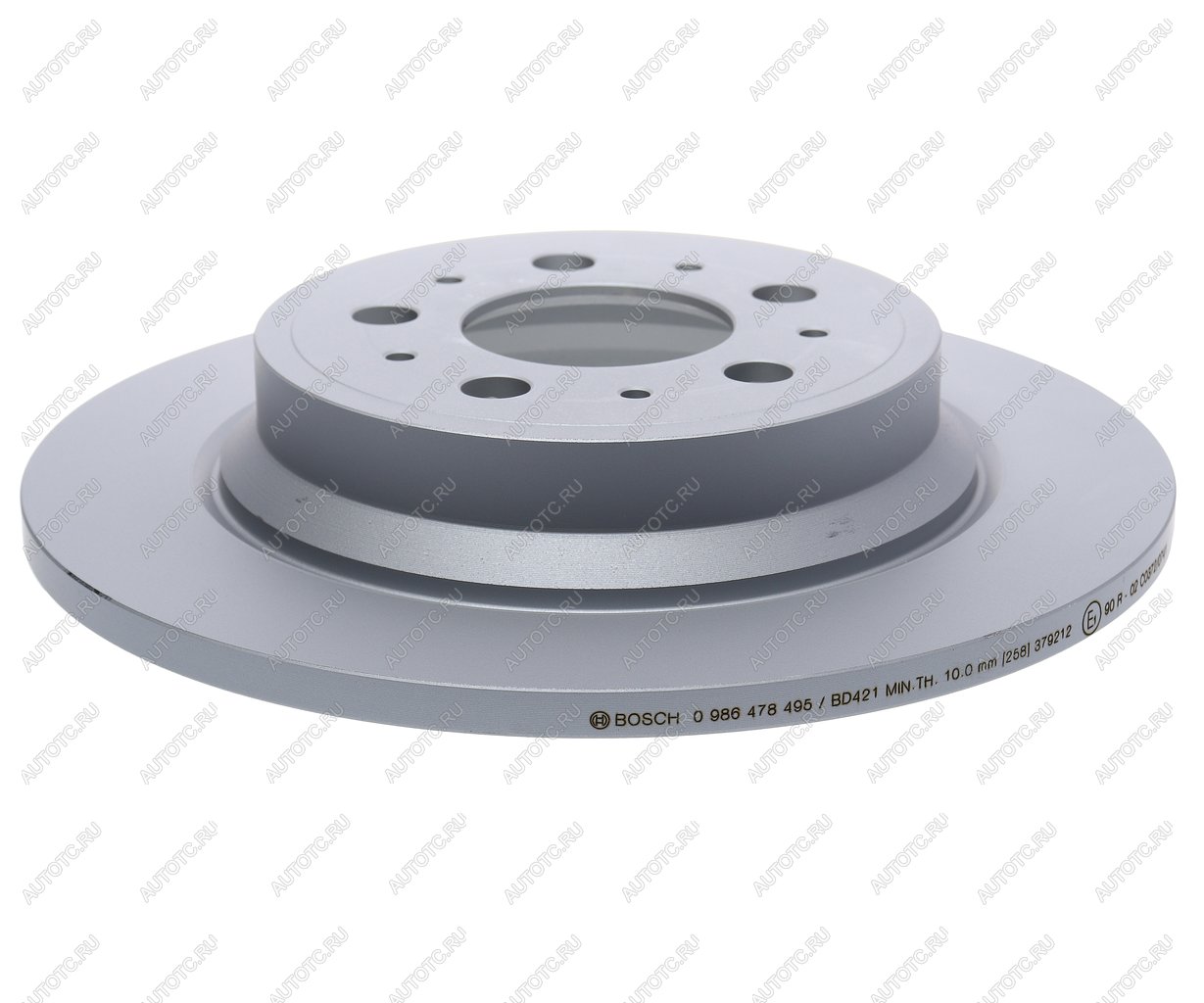 4 649 р. Диск тормозной VOLVO S60 (00-) задний (1шт.) BOSCH BOSCH 0986478495  с доставкой в г. Кемерово