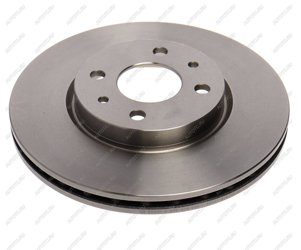 3 199 р. Диск тормозной RENAULT Scenic (03-09) передний (1шт.) BOSCH BOSCH 0986478639  с доставкой в г. Кемерово