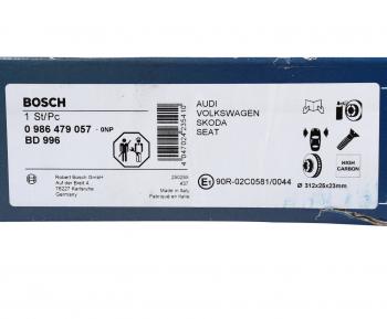6 599 р. Диск тормозной VW Passat (97-00) AUDI A4 (01-04) передний (1шт.) BOSCH BOSCH 0986479057  с доставкой в г. Кемерово. Увеличить фотографию 5