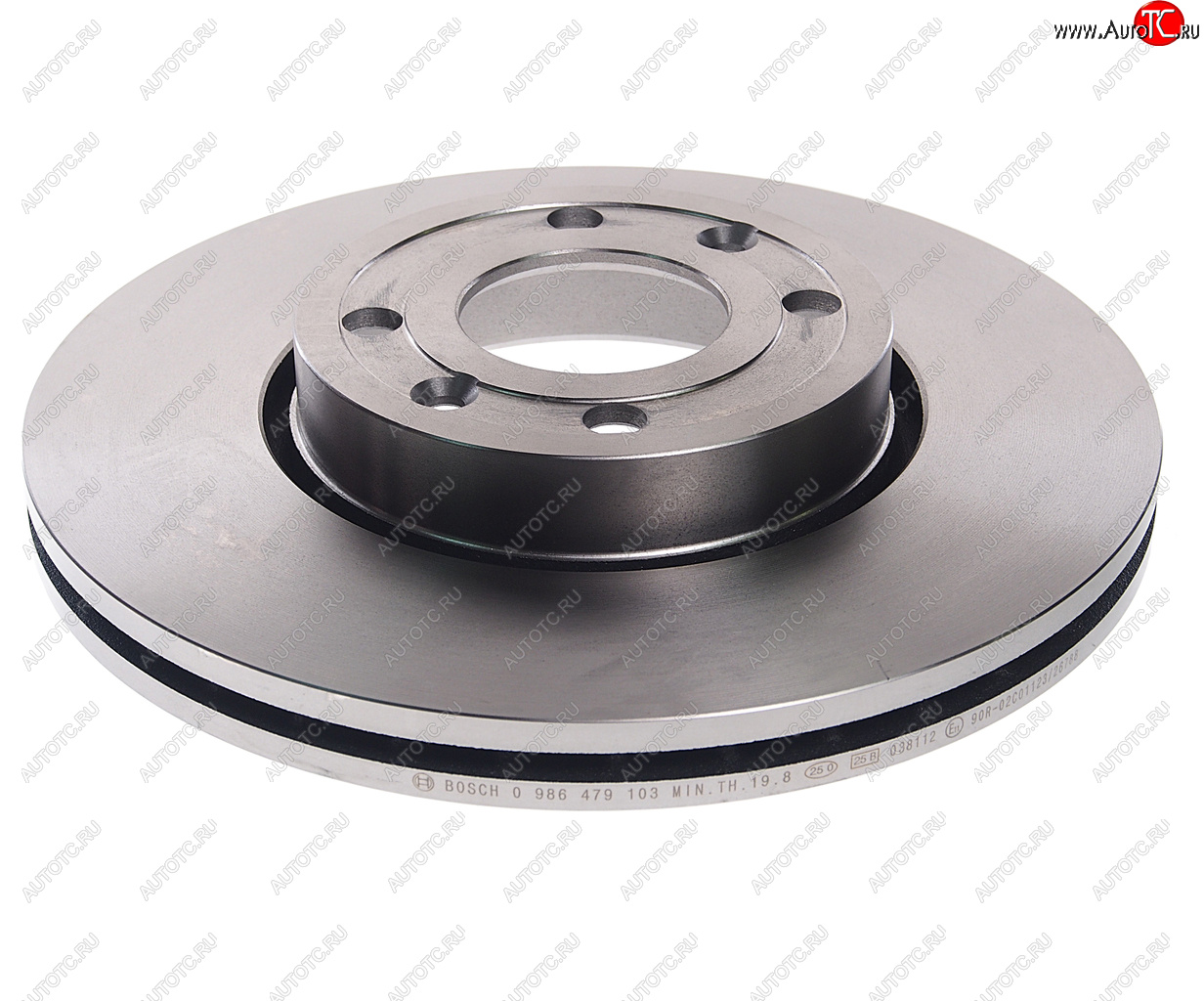 3 299 р. Диск тормозной ЛАДА Vesta,Largus NISSAN Note,Micra передний (1шт.) BOSCH BOSCH 0986479103  с доставкой в г. Кемерово